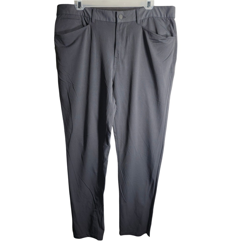 REI Co-op Men's Pants 36W x 31L‎ Gray Nylon Spandex Outdoor Travel Casual